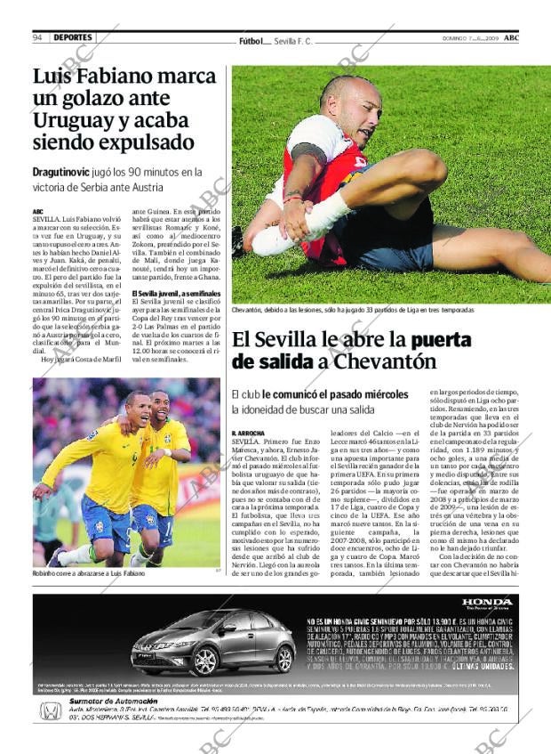 ABC SEVILLA 07-06-2009 página 94
