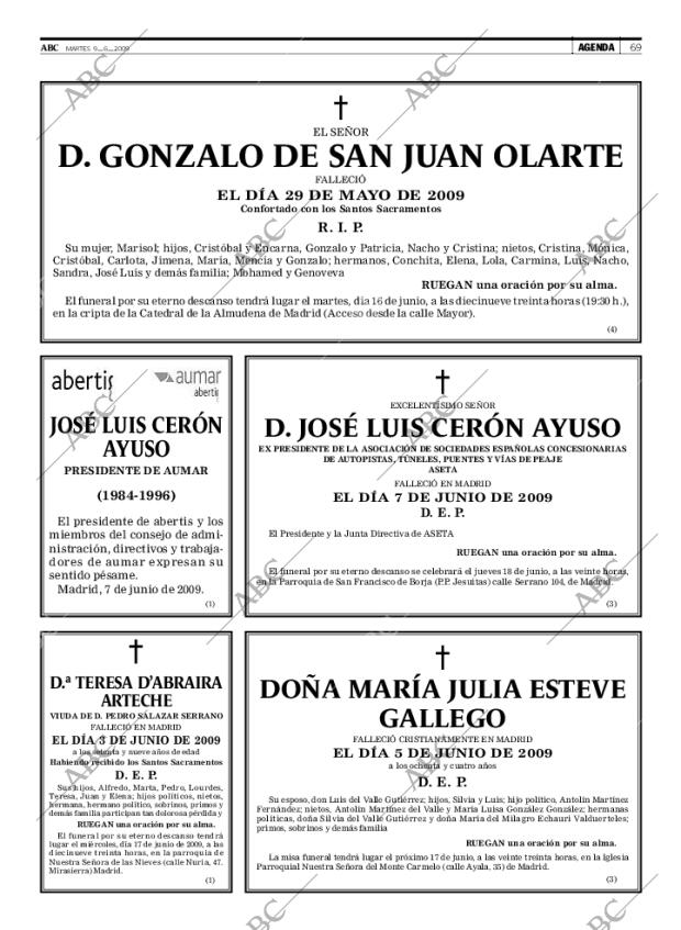 ABC MADRID 09-06-2009 página 69