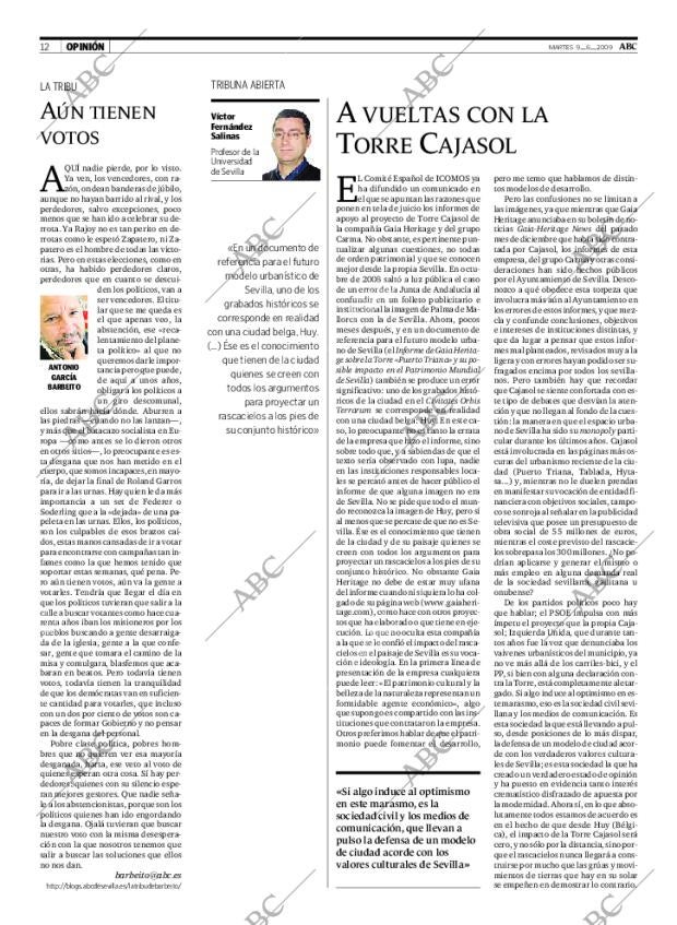 ABC SEVILLA 09-06-2009 página 12