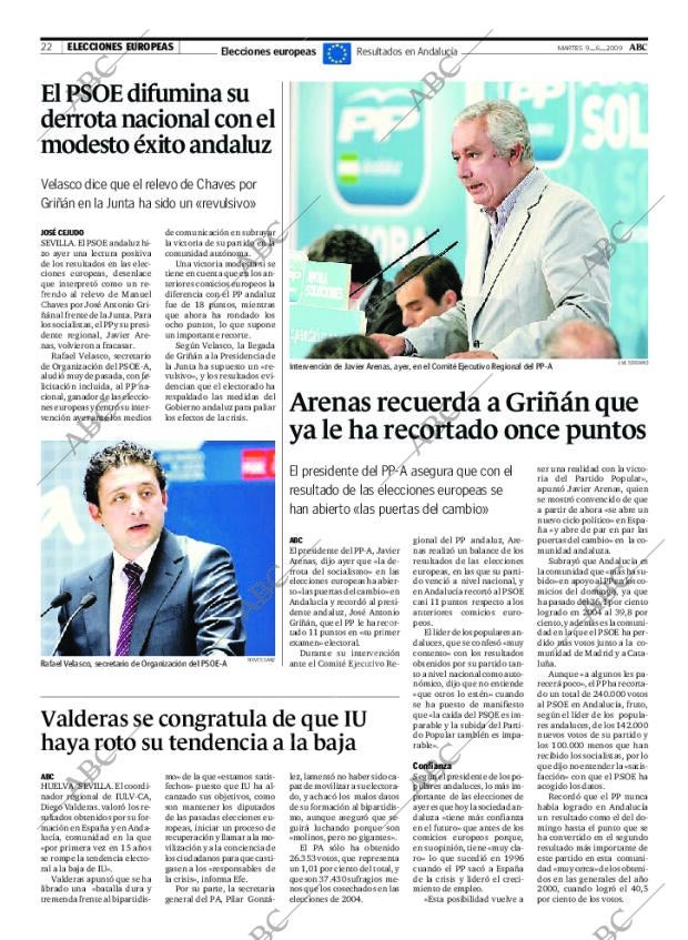 ABC SEVILLA 09-06-2009 página 22