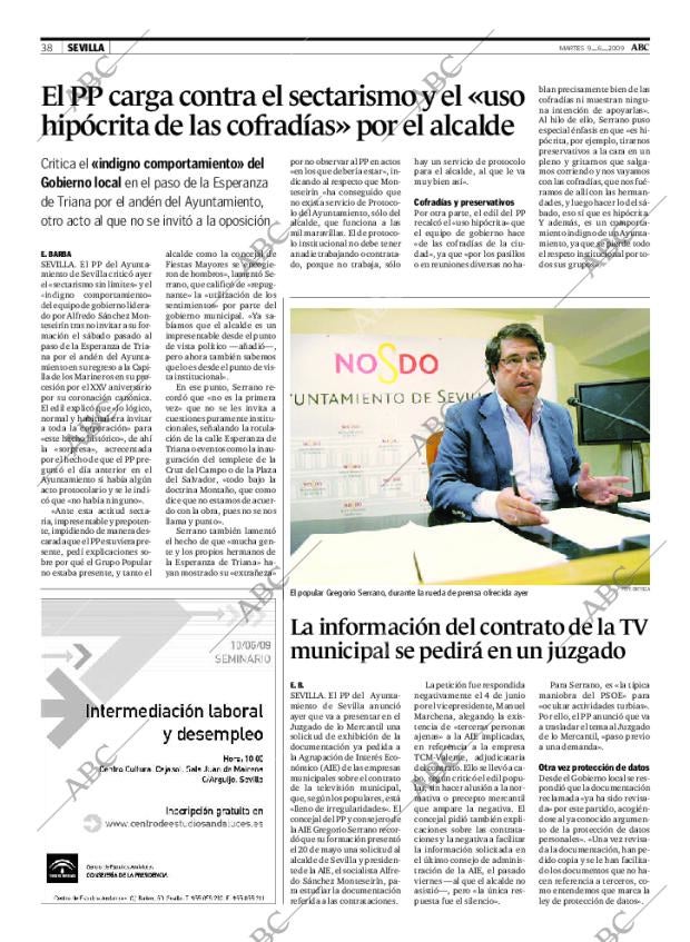 ABC SEVILLA 09-06-2009 página 38