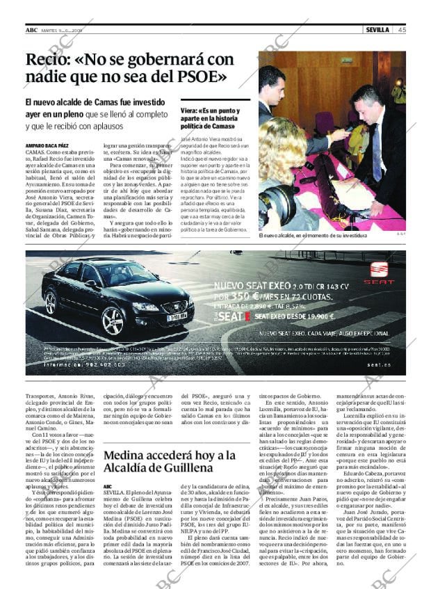ABC SEVILLA 09-06-2009 página 45