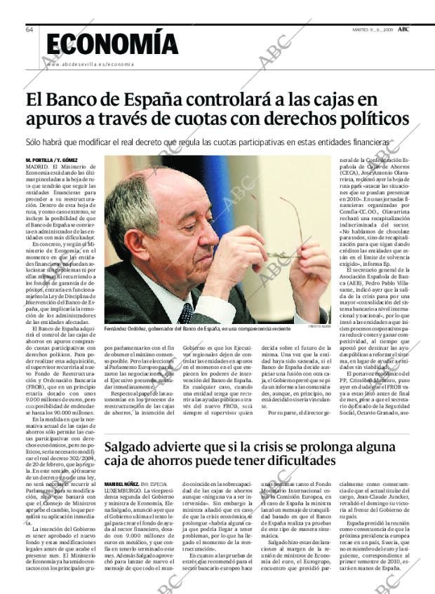 ABC SEVILLA 09-06-2009 página 64