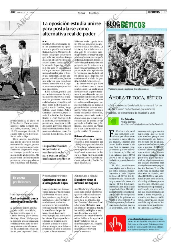 ABC SEVILLA 09-06-2009 página 87