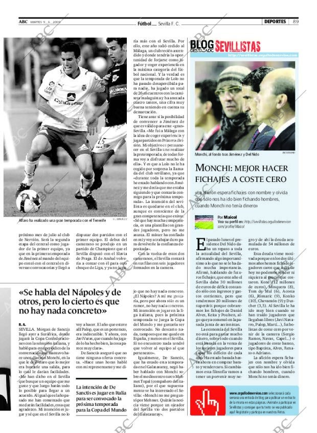 ABC SEVILLA 09-06-2009 página 89