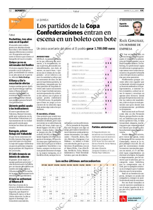 ABC SEVILLA 09-06-2009 página 92