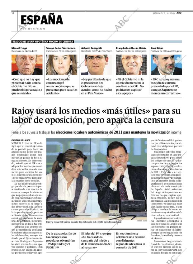 ABC MADRID 10-06-2009 página 14