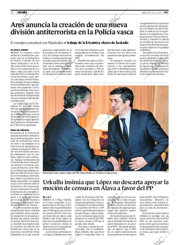 ABC MADRID 10-06-2009 página 22