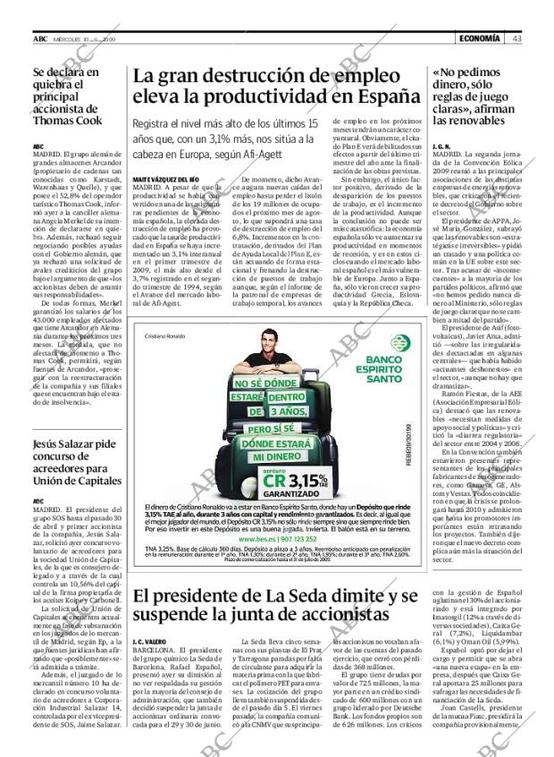 ABC MADRID 10-06-2009 página 43