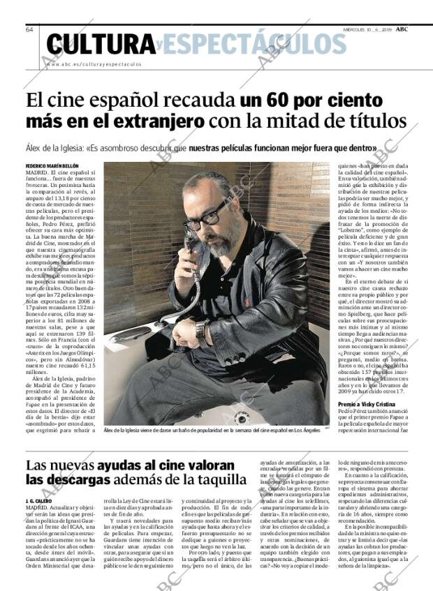 ABC MADRID 10-06-2009 página 64