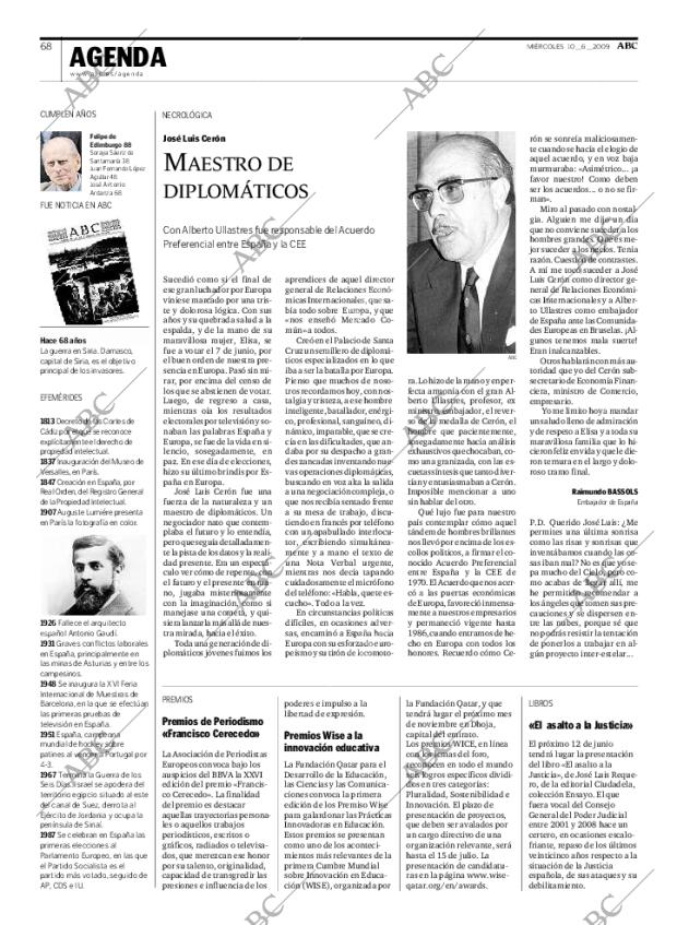 ABC MADRID 10-06-2009 página 68