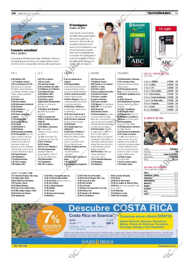 ABC MADRID 10-06-2009 página 95