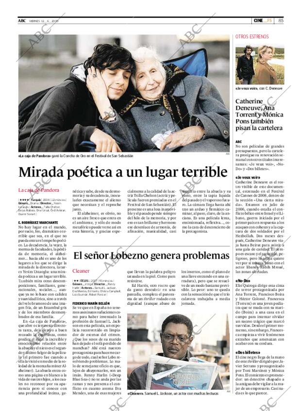 ABC MADRID 12-06-2009 página 85