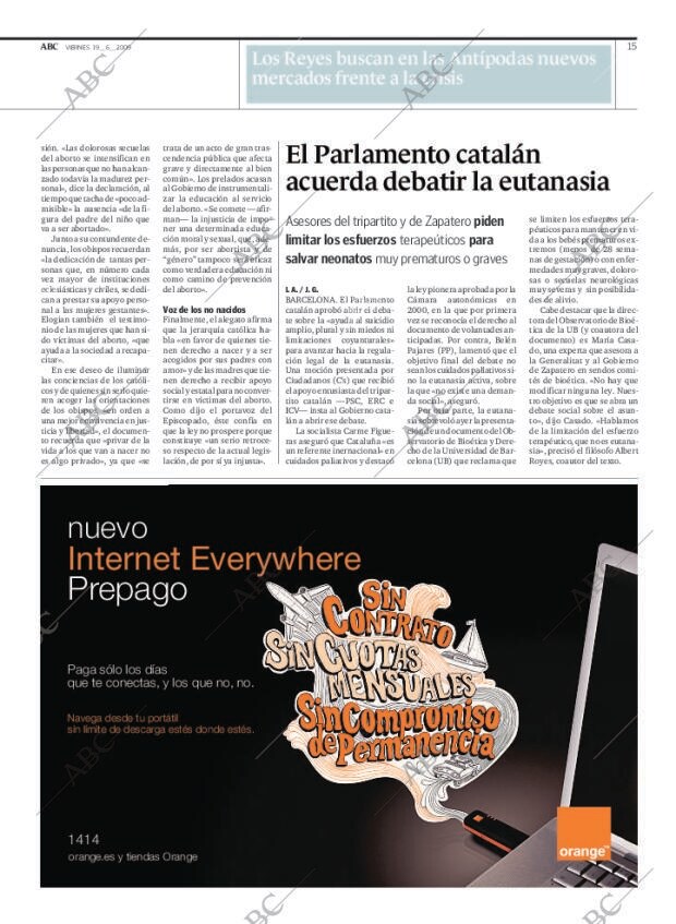 ABC MADRID 19-06-2009 página 15