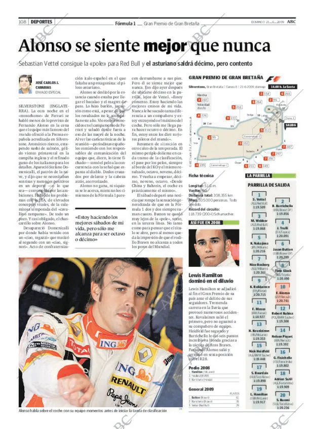 ABC MADRID 21-06-2009 página 110