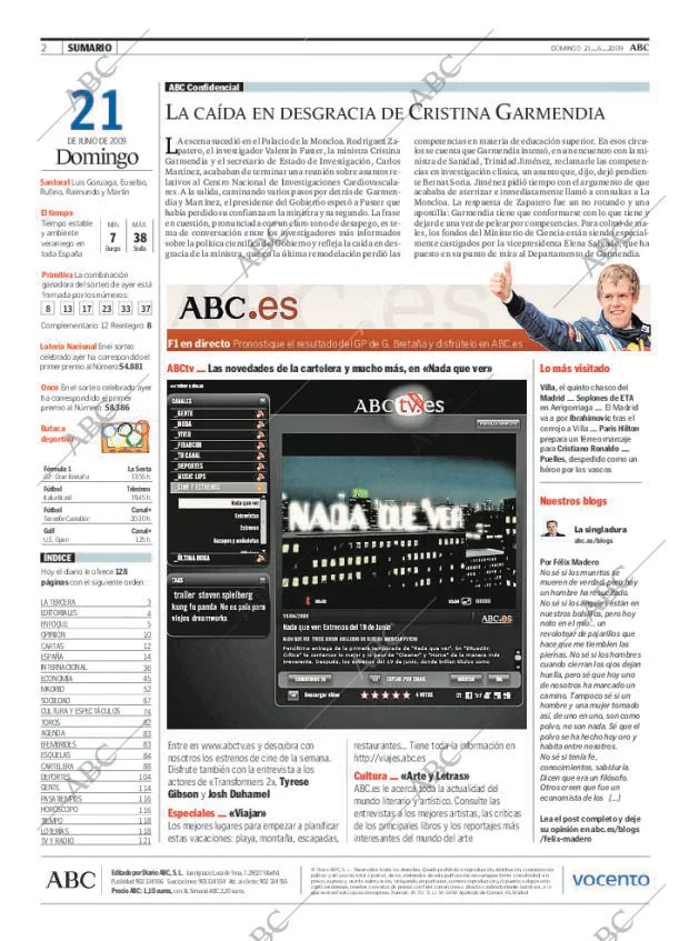 ABC MADRID 21-06-2009 página 4