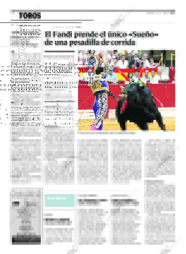 ABC MADRID 21-06-2009 página 84