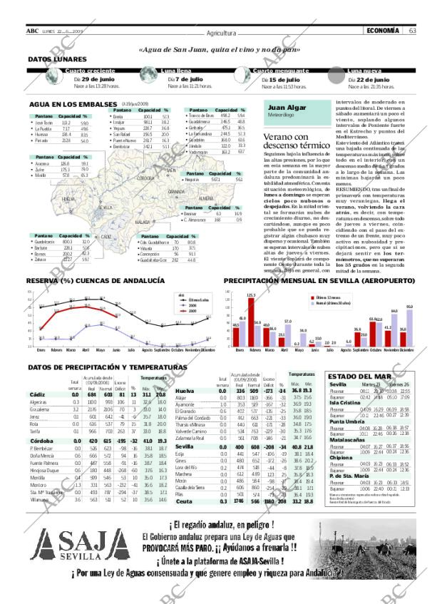 ABC SEVILLA 22-06-2009 página 63