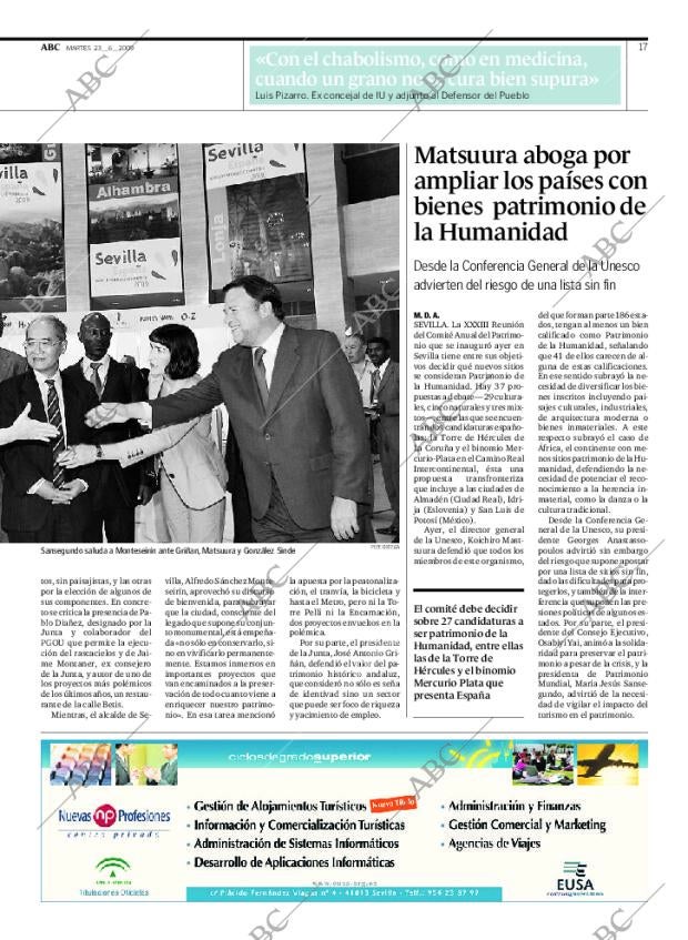 ABC SEVILLA 23-06-2009 página 17