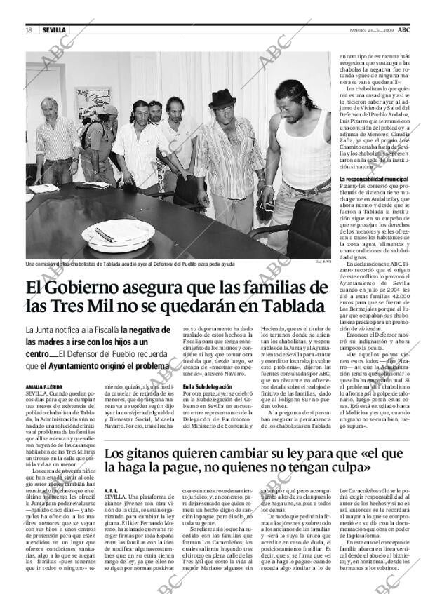 ABC SEVILLA 23-06-2009 página 18
