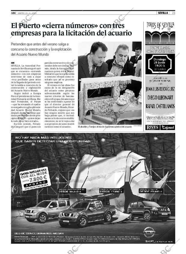 ABC SEVILLA 23-06-2009 página 23