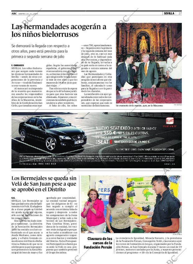ABC SEVILLA 23-06-2009 página 27