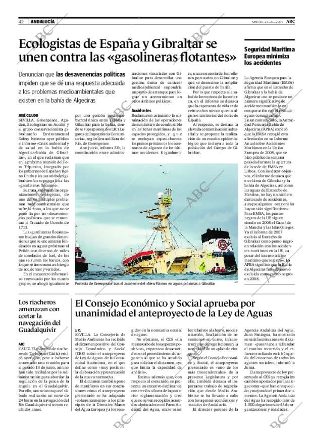 ABC SEVILLA 23-06-2009 página 42