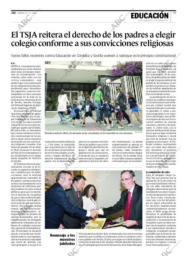 ABC SEVILLA 23-06-2009 página 53