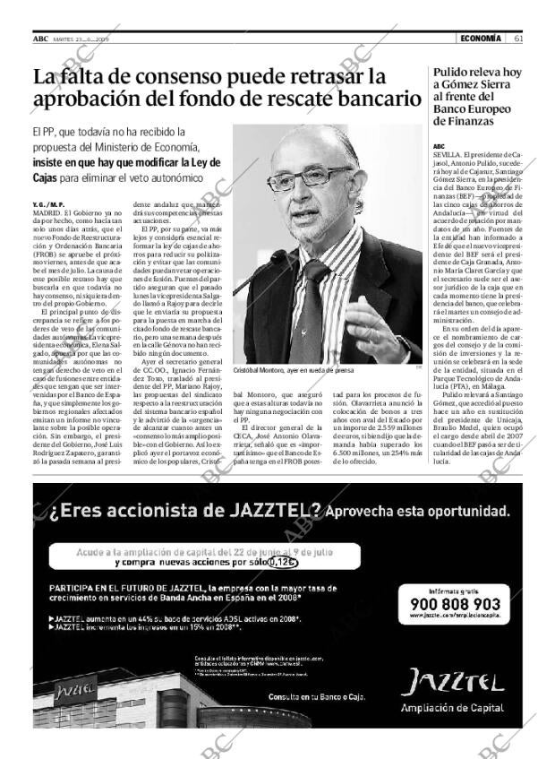 ABC SEVILLA 23-06-2009 página 61