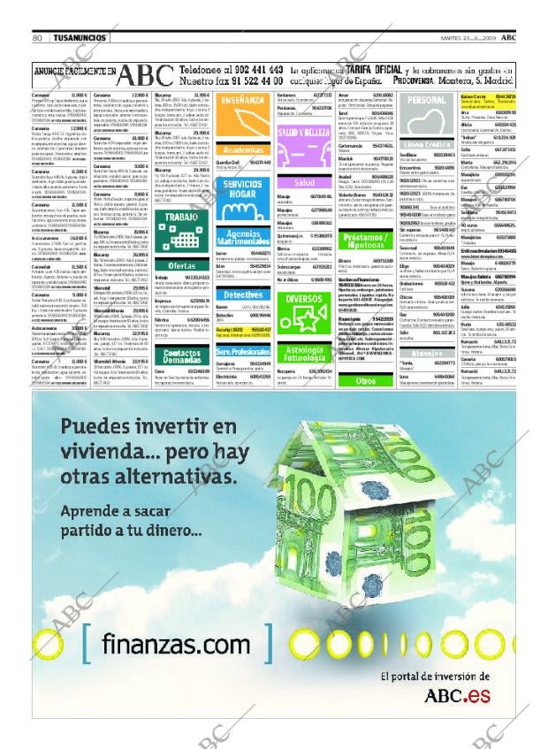 ABC SEVILLA 23-06-2009 página 80