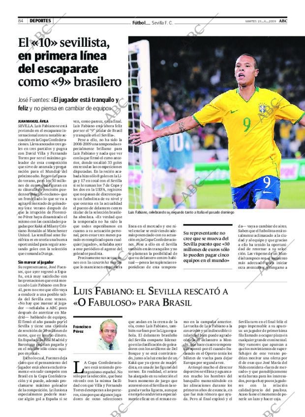 ABC SEVILLA 23-06-2009 página 84