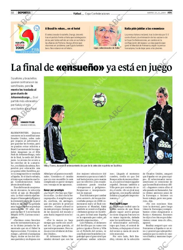 ABC SEVILLA 23-06-2009 página 88