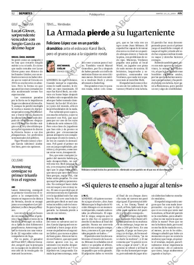 ABC SEVILLA 23-06-2009 página 92