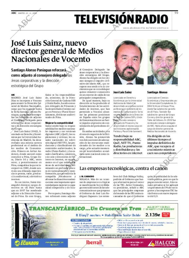 ABC SEVILLA 23-06-2009 página 99