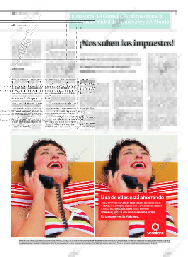 ABC MADRID 24-06-2009 página 15