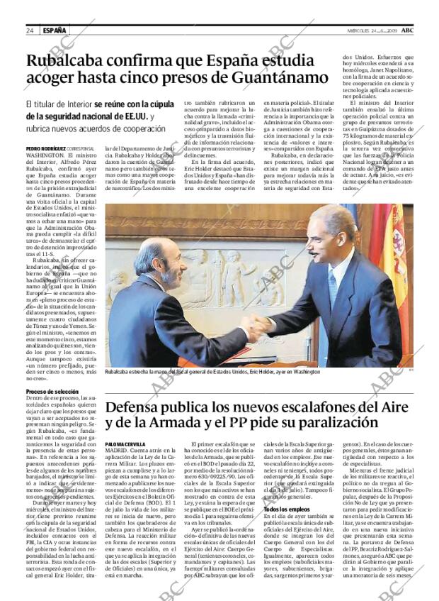 ABC MADRID 24-06-2009 página 24