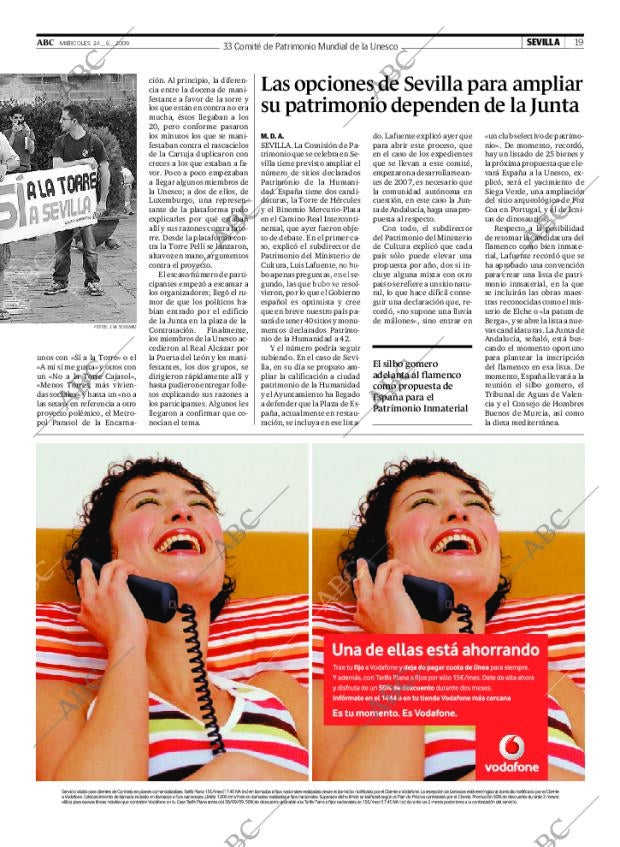ABC SEVILLA 24-06-2009 página 19