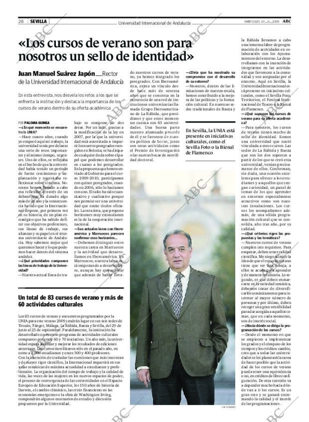 ABC SEVILLA 24-06-2009 página 28