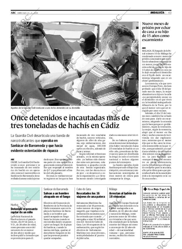 ABC SEVILLA 24-06-2009 página 43