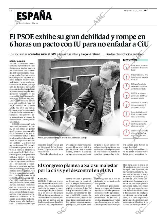 ABC SEVILLA 24-06-2009 página 44