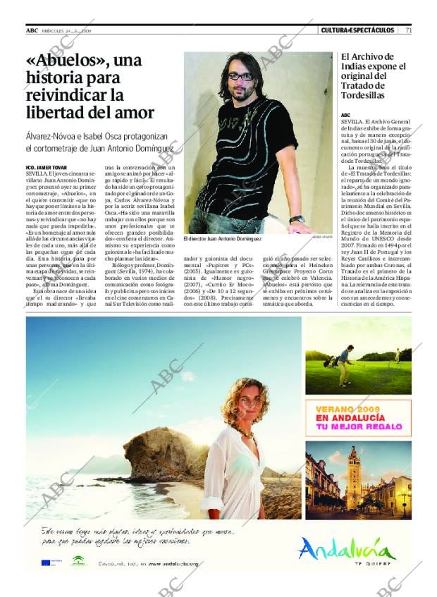 ABC SEVILLA 24-06-2009 página 71