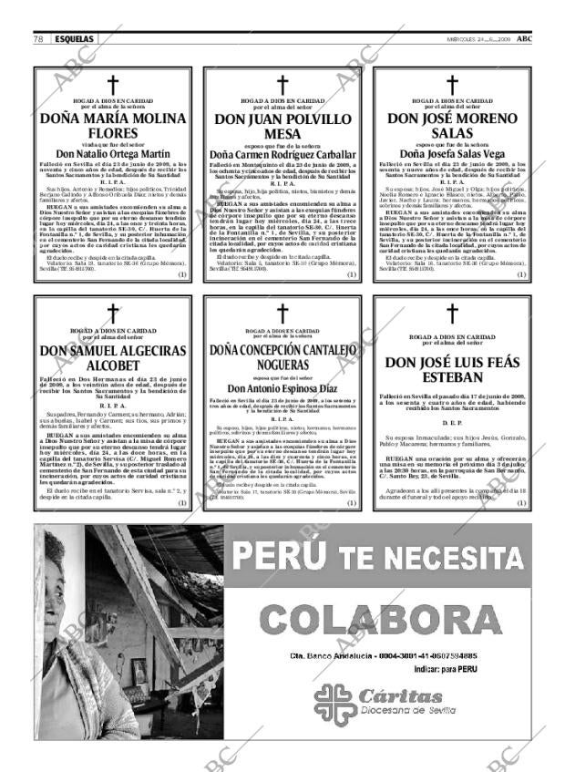 ABC SEVILLA 24-06-2009 página 78