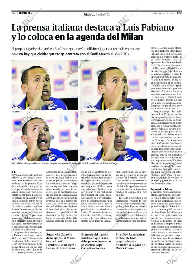 ABC SEVILLA 24-06-2009 página 84