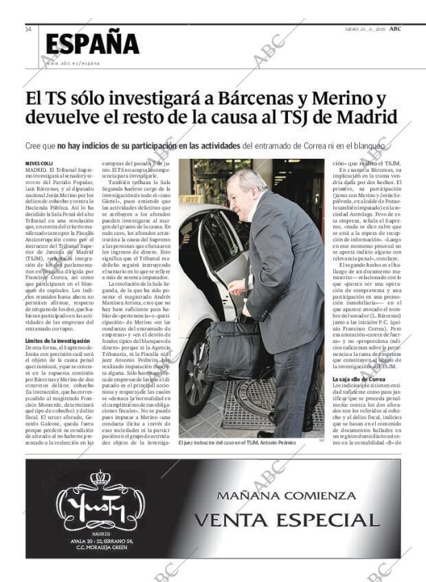 ABC MADRID 25-06-2009 página 14