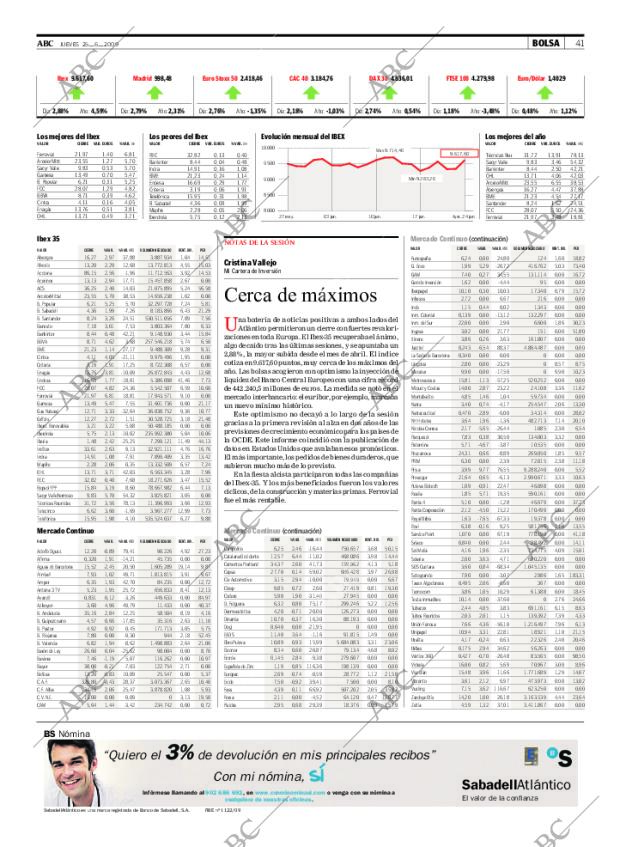 ABC MADRID 25-06-2009 página 41