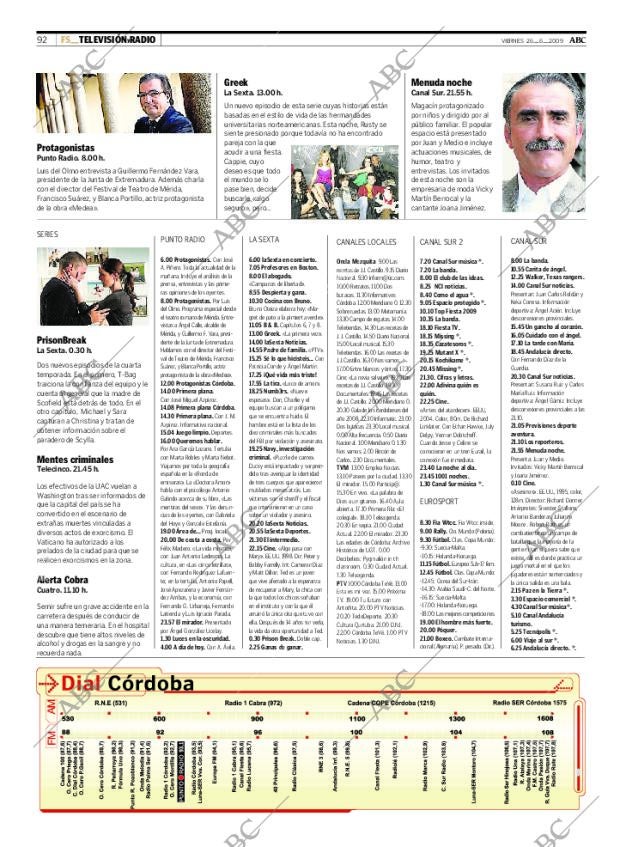 ABC CORDOBA 26-06-2009 página 92