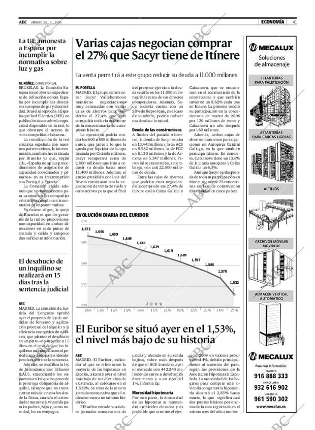 ABC MADRID 26-06-2009 página 41