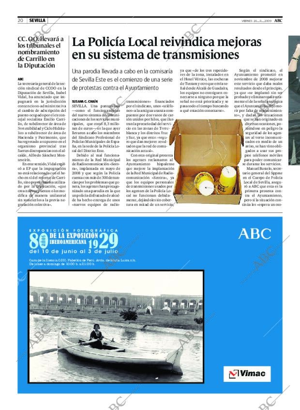 ABC SEVILLA 26-06-2009 página 20