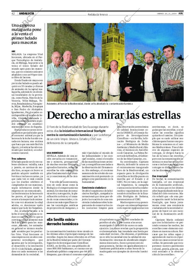 ABC SEVILLA 26-06-2009 página 42