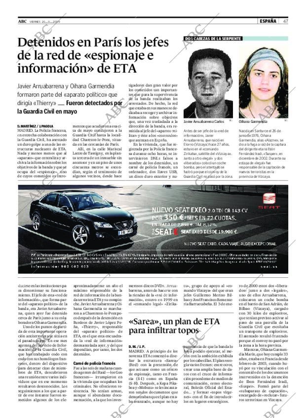 ABC SEVILLA 26-06-2009 página 47